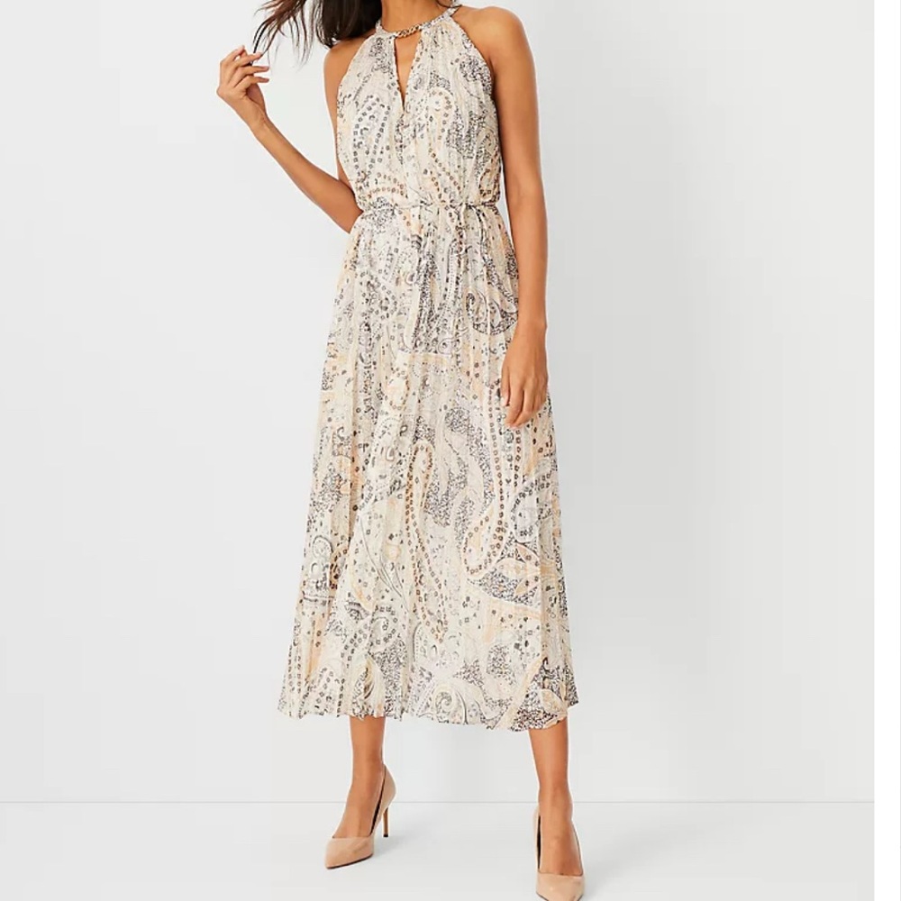 Ann Taylor size small shimmer dress NWOT